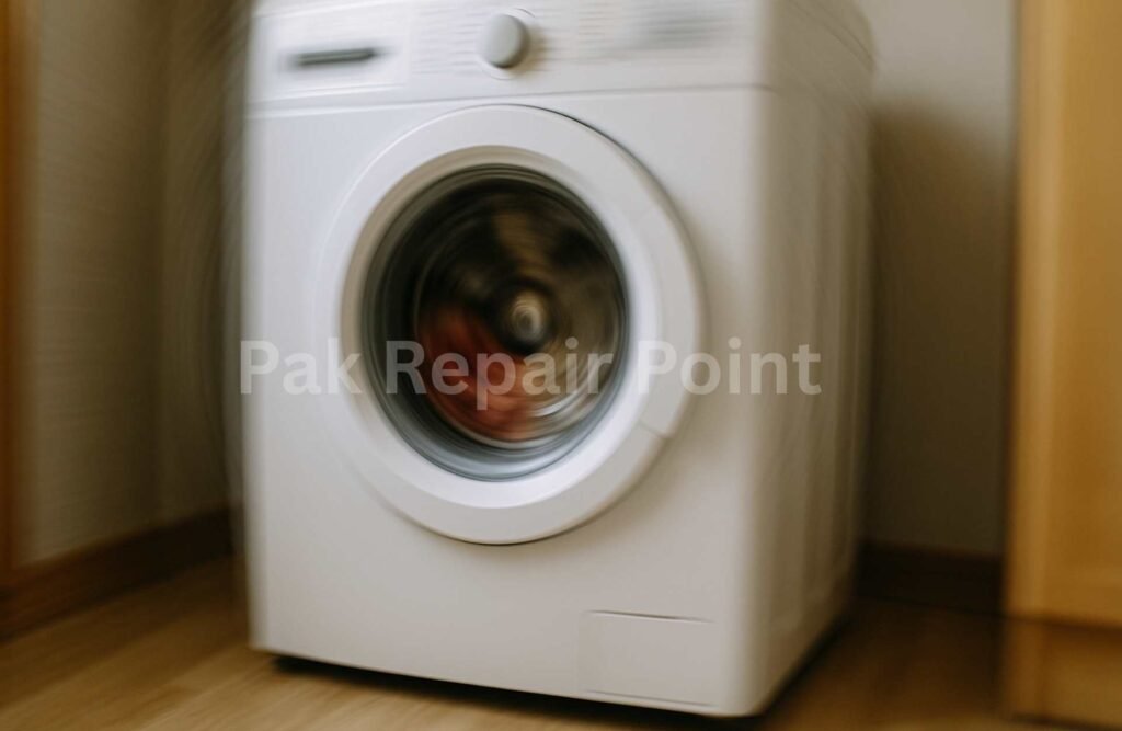 automatic washing machine making noise during spin cycle