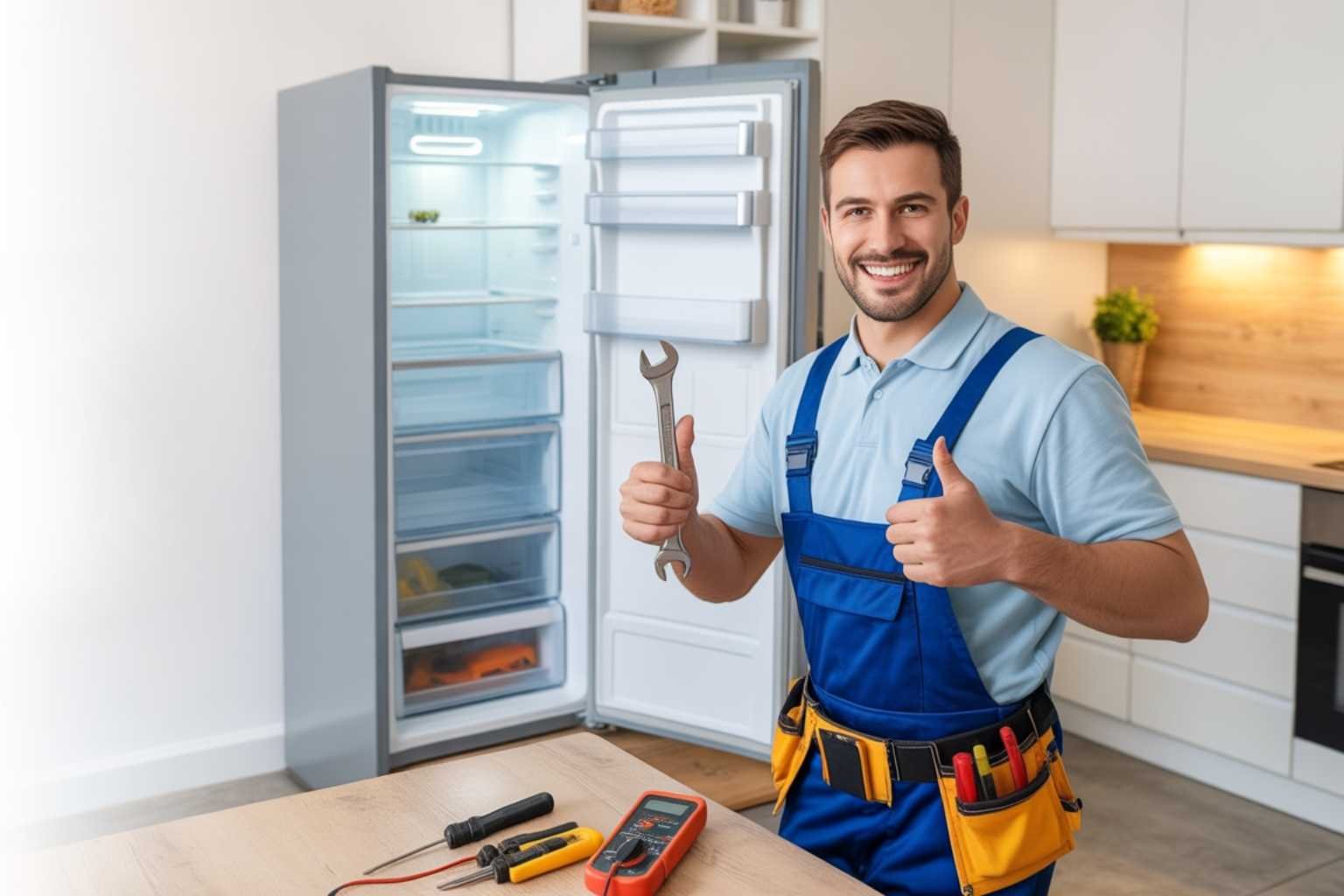 Fridge Not Cooling but Light is on